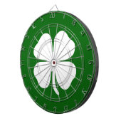 Cible De Fléchettes Lucky Green Clover Jour de la Saint Patrick irland (Devant droit)