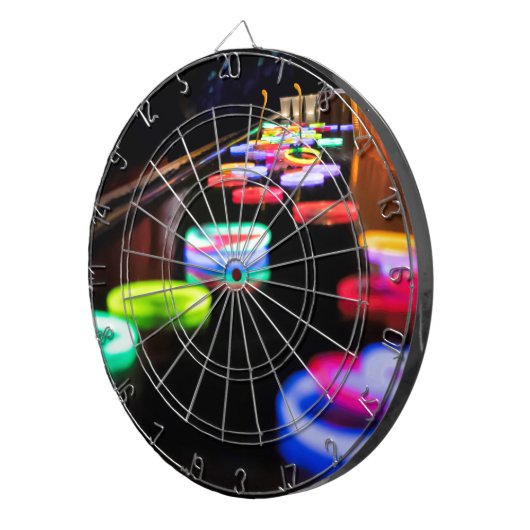 Cible De Fléchettes Lueur dans l'obscurité (Devant droit)