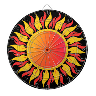 Cible De Fléchettes Lumière du soleil