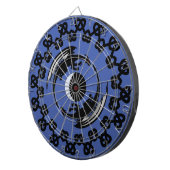 Cible De Fléchettes Lune Dragons Imaginaire Design Dartboard (Devant droit)