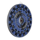 Cible De Fléchettes Lune Dragons Imaginaire Design Dartboard (Devant gauche)