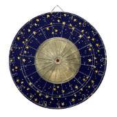 Cible De Fléchettes Lune et étoiles (Devant)