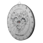 Cible De Fléchettes Luv (Devant droit)