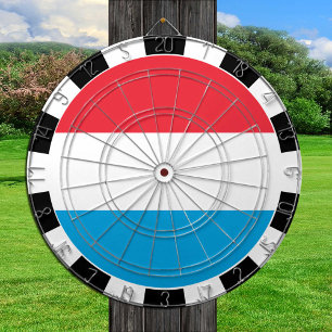 Cible De Fléchettes Luxembourg Dartboard, jeu de société, Drapeau Luxe