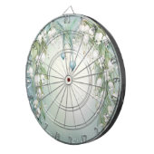 Cible De Fléchettes Lys d'aquarelle de la vallée Dartboard (Devant droit)