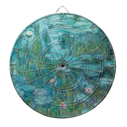 Cible De Fléchettes Lys d'eau (par Claude Monet, 1915) (Devant)