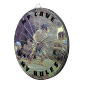 Cible De Fléchettes Ma caverne Mes règles drôles (Devant droit)