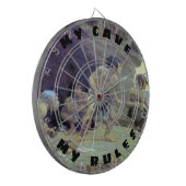 Cible De Fléchettes Ma caverne Mes règles drôles (Devant gauche)