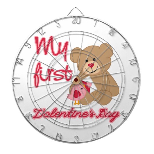 Cible De Fléchettes Ma première Saint Valentin (Devant)