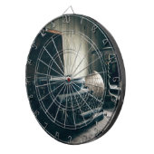 Cible De Fléchettes Machine à écrire vintage (Devant droit)