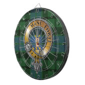 Cible De Fléchettes MacKay Tartan & Badge (Devant droit)