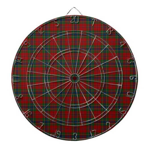 Cible De Fléchettes Maclean Tartan Scottish Modern MacLean de Duart (Devant)