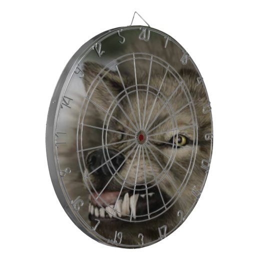 Cible De Fléchettes Mad Wolf (Devant gauche)