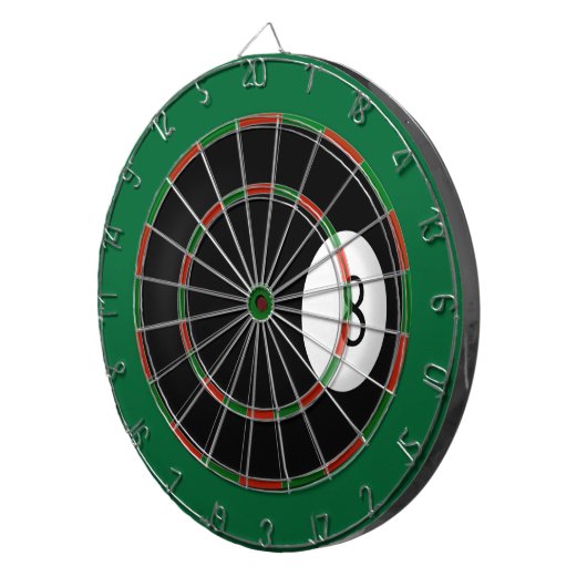 Cible De Fléchettes Magic Huit Ball Régulation (Devant droit)