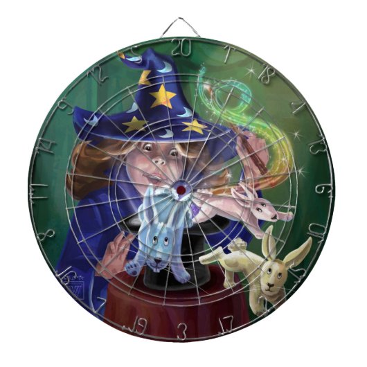 Cible De Fléchettes Magie (Devant)