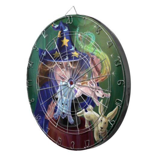 Cible De Fléchettes Magie (Devant droit)