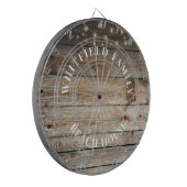 Cible De Fléchettes Maison de plage de la famille de bois rustique per (Devant gauche)