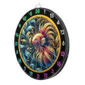 Cible De Fléchettes Majestic Betta Poisson Plate-forme (Devant droit)