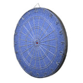 Cible De Fléchettes Mandala bleu (Devant droit)
