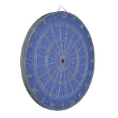 Cible De Fléchettes Mandala bleu (Devant gauche)