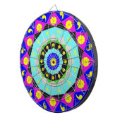 Cible De Fléchettes Mandala : Décoratif (Devant droit)