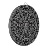 Cible De Fléchettes Mandala industriel (Devant gauche)