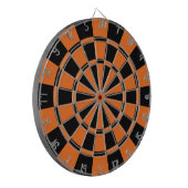 Cible De Fléchettes Mandarine orange et noire (Devant gauche)