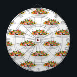 Cible De Fléchettes Mangez plus de plantes frais motivation salade let<br><div class="desc">Plaque pleine de légumes et citation</div>