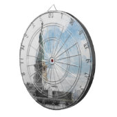 Cible De Fléchettes Manhattan Nyc Liberty Statue (Devant droit)