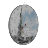 Cible De Fléchettes Manhattan Nyc Liberty Statue (Devant gauche)