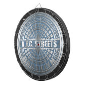 Cible De Fléchettes Manhole Cover Brooklyn Blue (Devant droit)