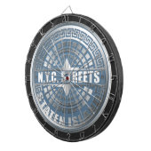 Cible De Fléchettes Manhole Staten Island Blue (Devant droit)