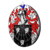 Cible De Fléchettes Manteau de Kennedy des bras (irlandais) (Devant droit)