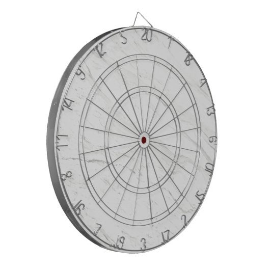 Cible De Fléchettes Marbre blanc (Devant gauche)