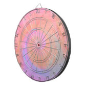 Cible De Fléchettes Marbre rose moderne tendance (Devant droit)