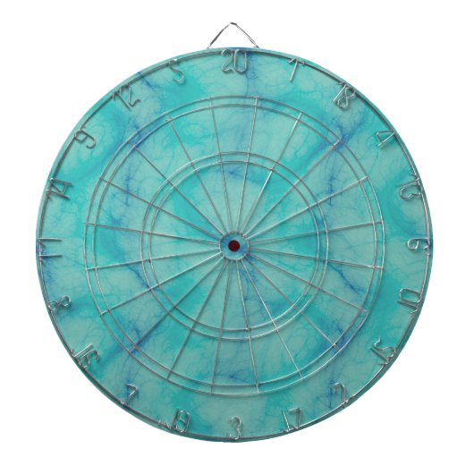 Cible De Fléchettes Marbre turquoise (Devant)