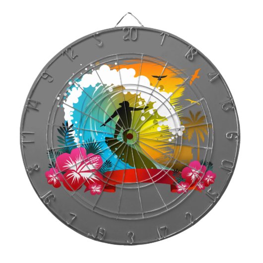 Cible De Fléchettes Marcher Sur La Marche (Devant)