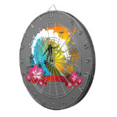 Cible De Fléchettes Marcher Sur La Marche (Devant droit)