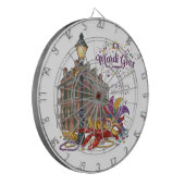 Cible De Fléchettes Mardi Gras (Devant gauche)