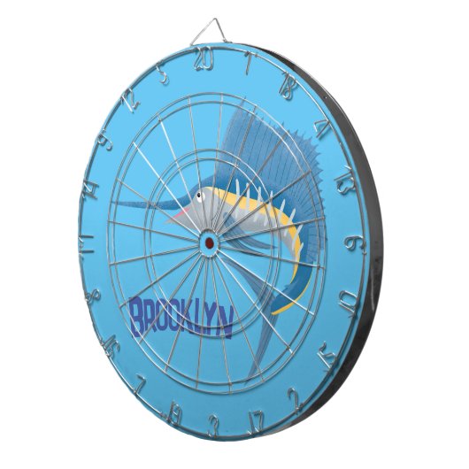 Cible De Fléchettes Marée de plaisance de l'espadon (Devant droit)