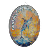 Cible De Fléchettes Marlin pêcheur sportif moderne (Devant gauche)