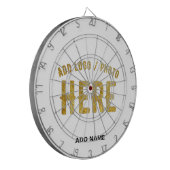 CIBLE DE FLÉCHETTES MARQUE BLANCHE MODERNE ET PERSONNALISABLE VÉRIFIÉE (Devant gauche)