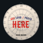 CIBLE DE FLÉCHETTES MARQUE VÉRIFIÉE NATURELLE MODERNE ET PERSONNALISAB<br><div class="desc">VOUS POUVEZ CHANGER,  REDIMENSIONNER OU AJOUTER LOGO,  PHOTO,  TEXTE ET COULEURS COMME VOUS LE SOUHAITEZ.MERCI.</div>