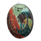 Cible De Fléchettes Mars Olympus Mons Système solaire Volcano le plus  (Devant droit)