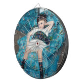 Cible De Fléchettes Mary Cassatt - Petite fille dans un fauteuil bleu (Devant droit)