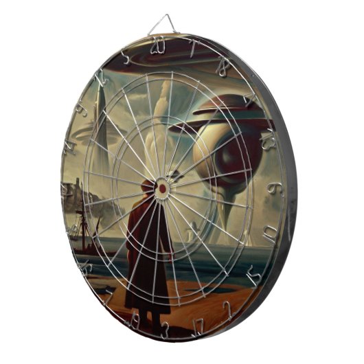 Cible De Fléchettes Master danois SF (1) (Devant droit)