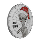 Cible De Fléchettes Mauvais Alien, Lourds Noël ! (Devant gauche)