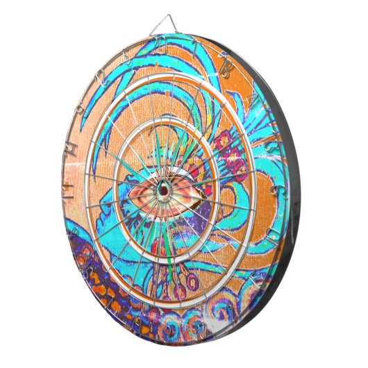 Cible De Fléchettes Mayan Elf : Défiance (Devant droit)