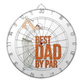 Cible De Fléchettes Meilleur papa par rapport (Devant)