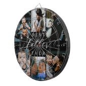 Cible De Fléchettes Meilleur Père jamais | Fête des pères 6 Collage ph (Devant droit)